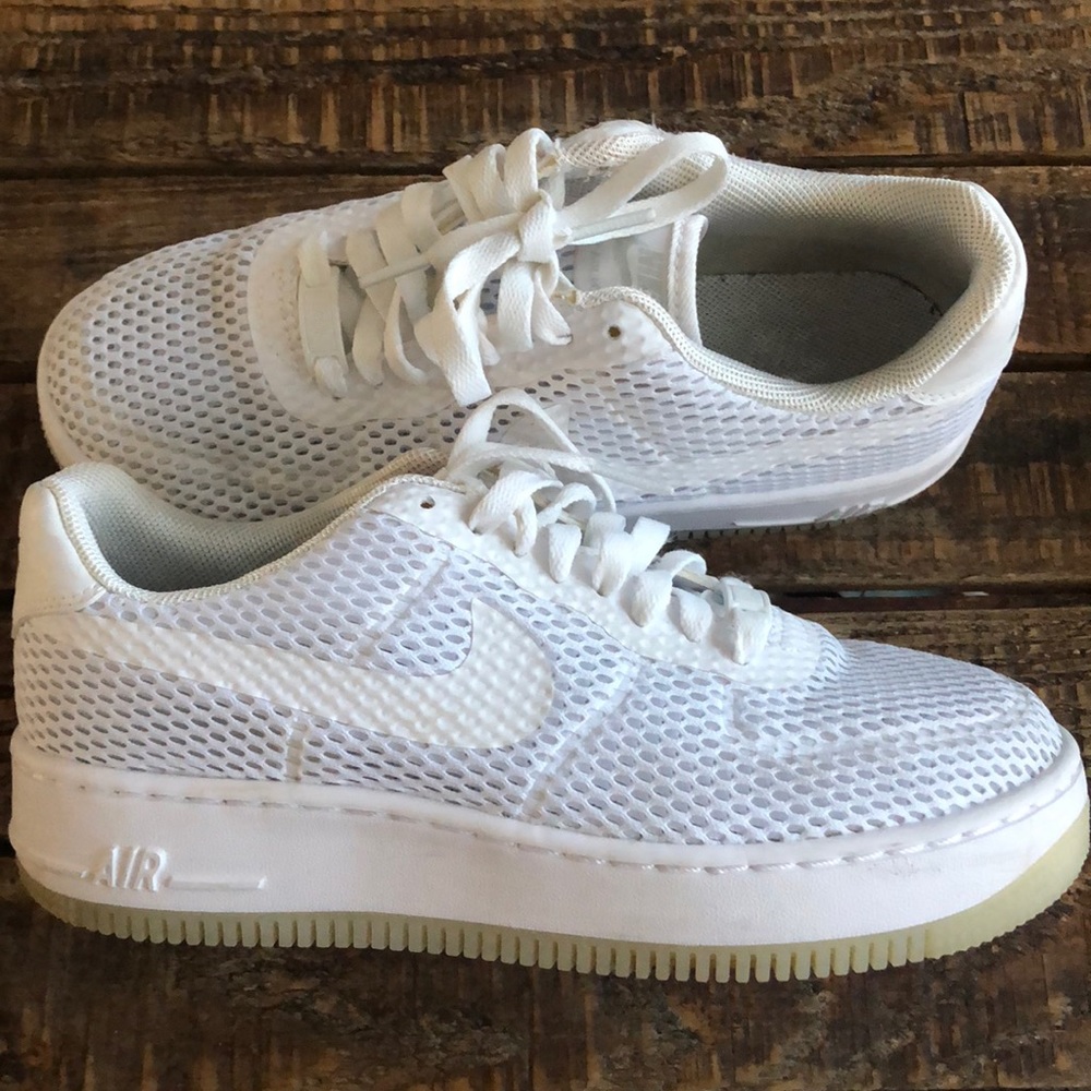 Nike AIR FORCE 1 Mesh Shoes Size 8